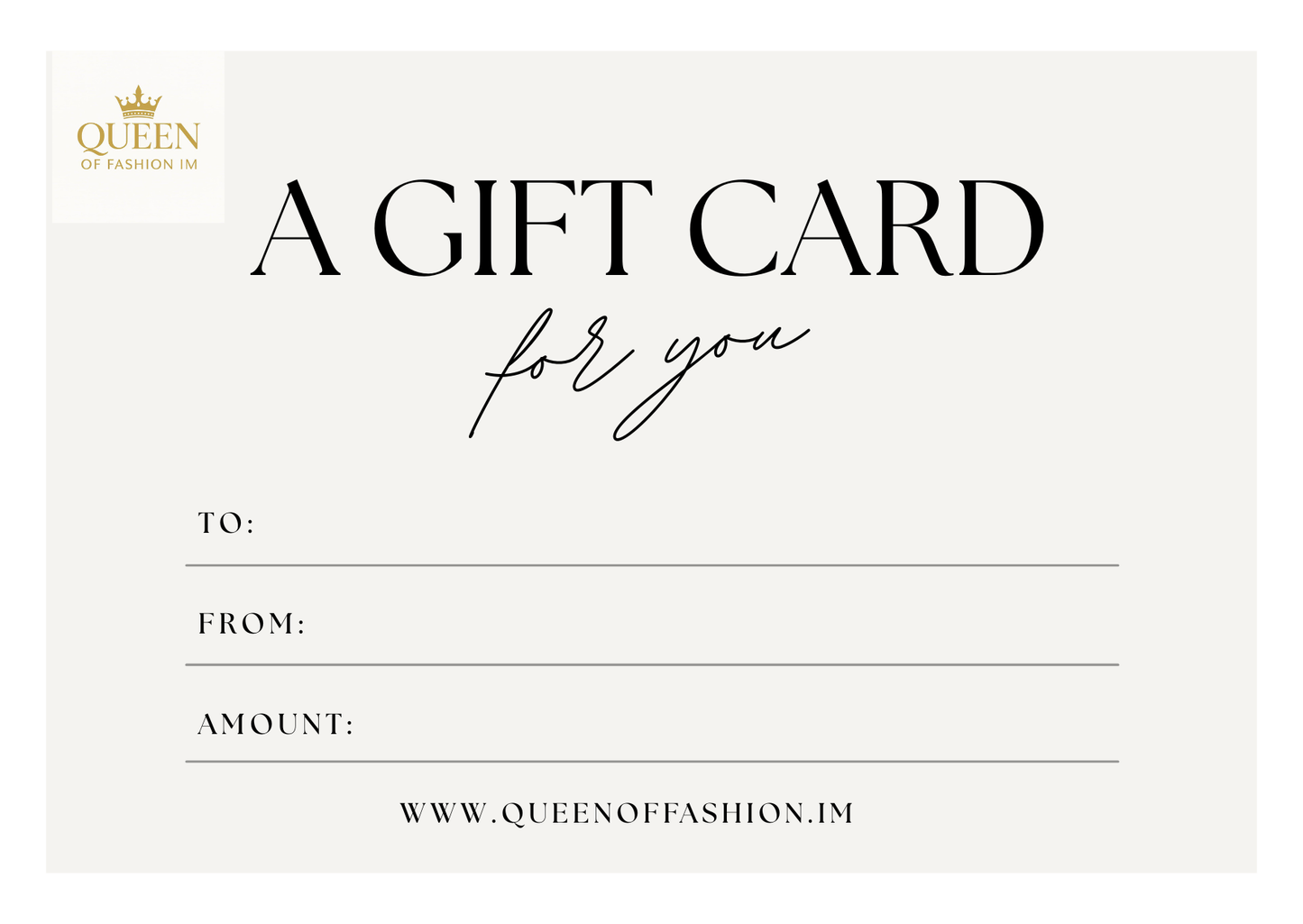 E-Gift Card