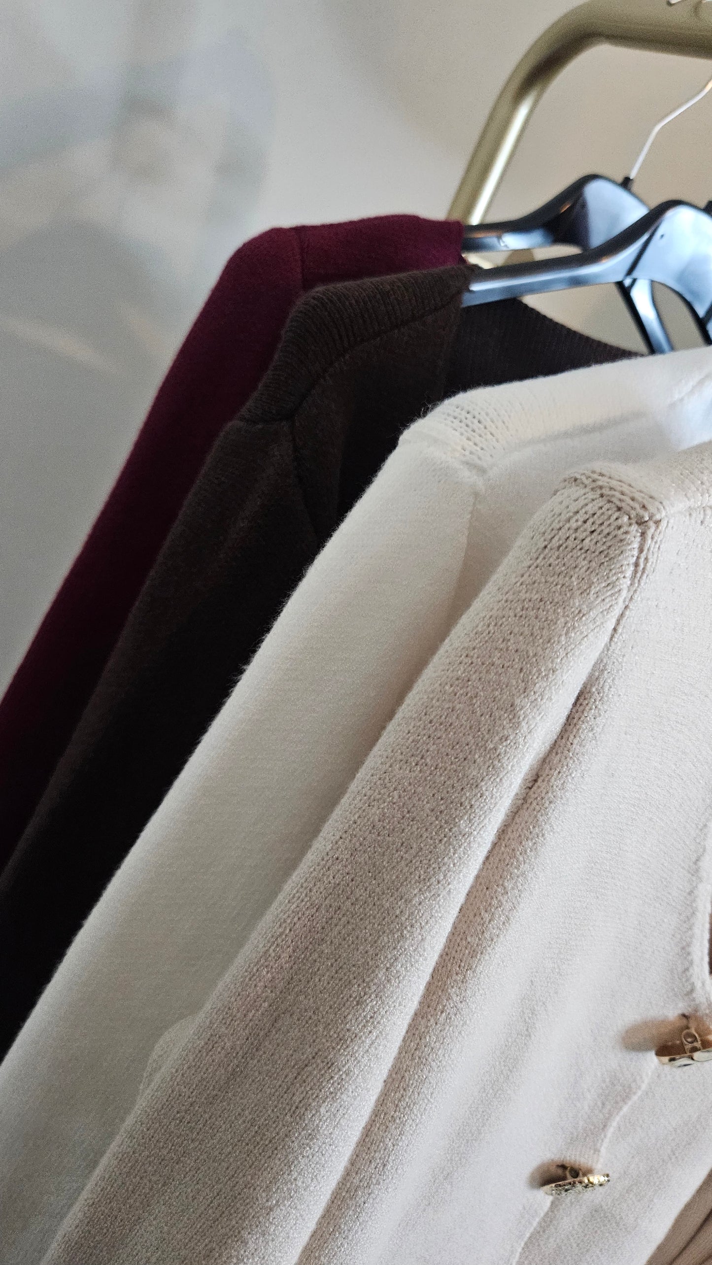 Brooke Buttoned Cardigan - (choose your Colour) - (One Size)