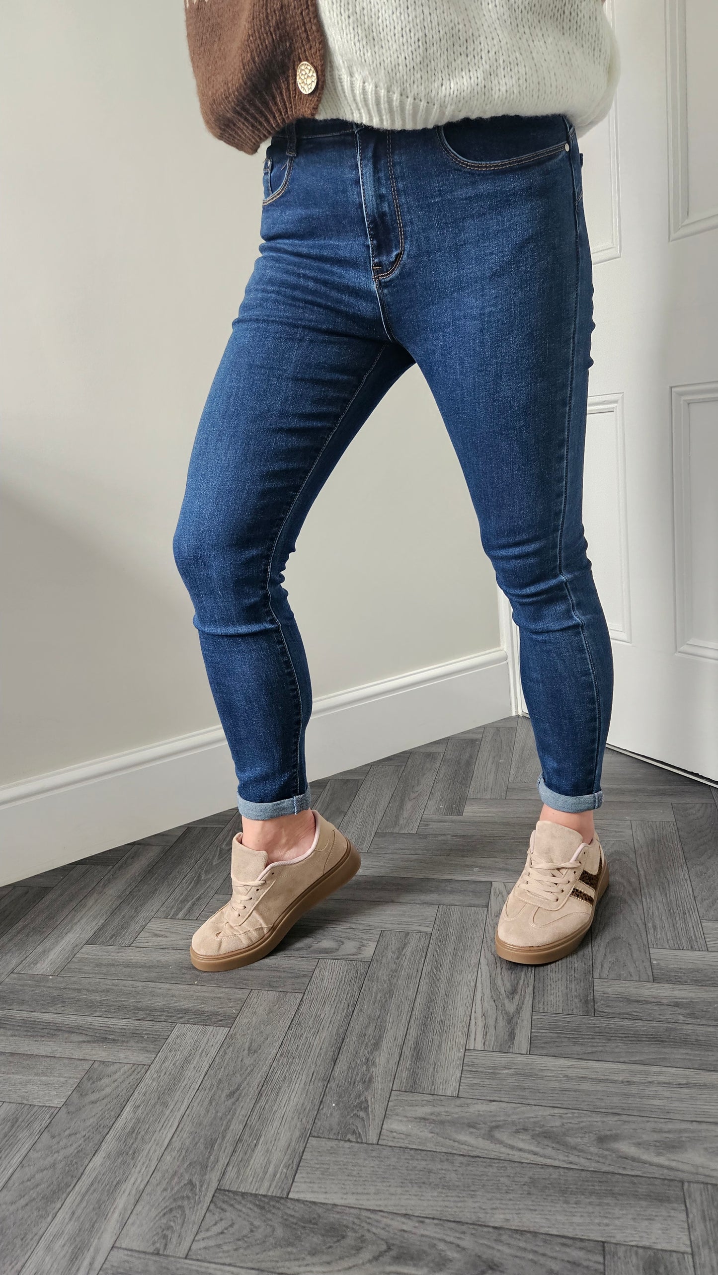 Sienna Skinny Jeans in Dark Denim (G Smack) - (choose your Size)