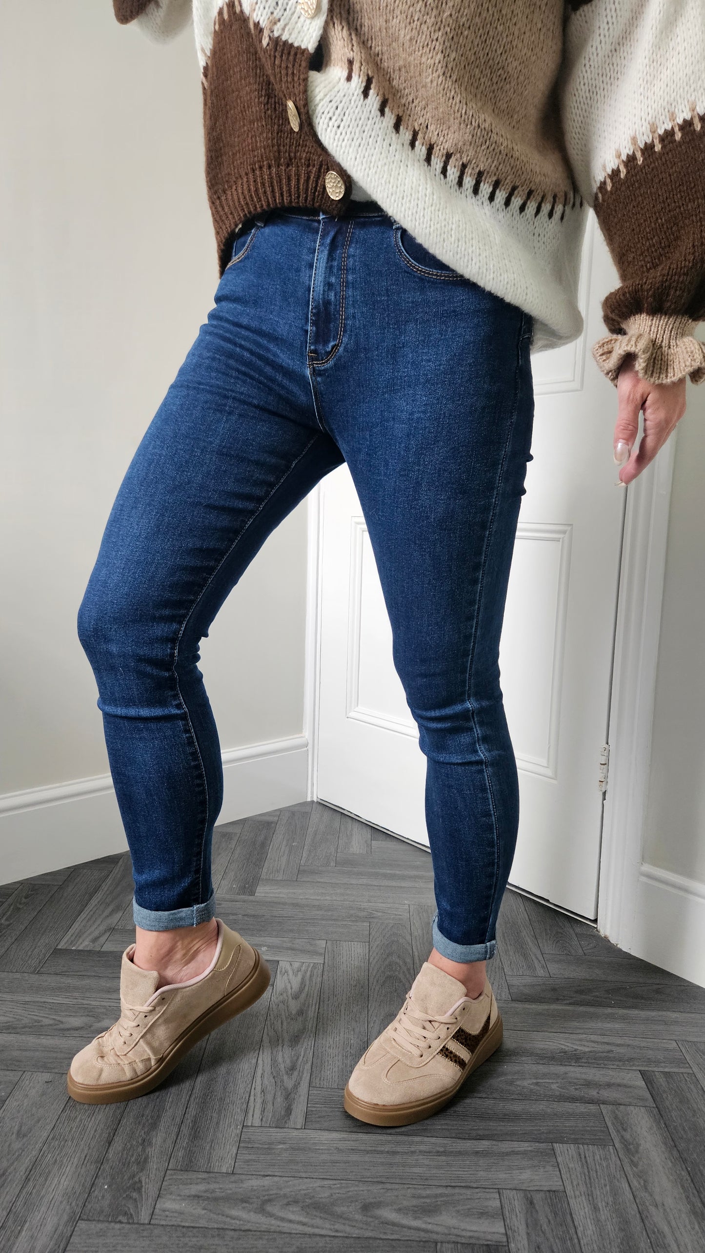 Sienna Skinny Jeans in Dark Denim (G Smack) - (choose your Size)