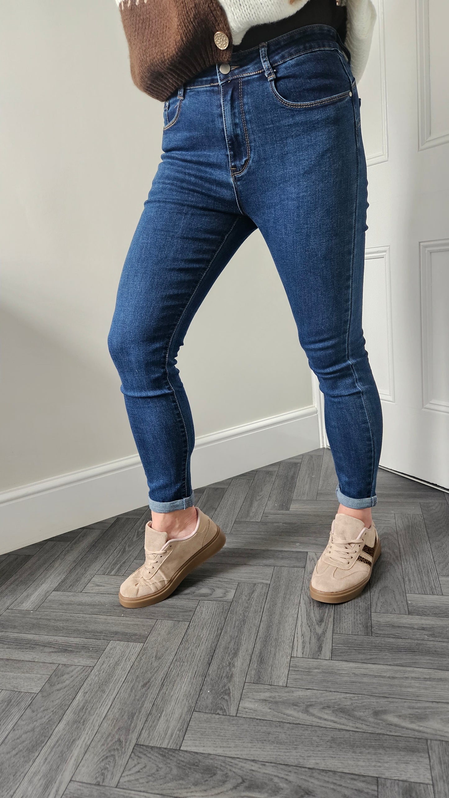 Sienna Skinny Jeans in Dark Denim (G Smack) - (choose your Size)