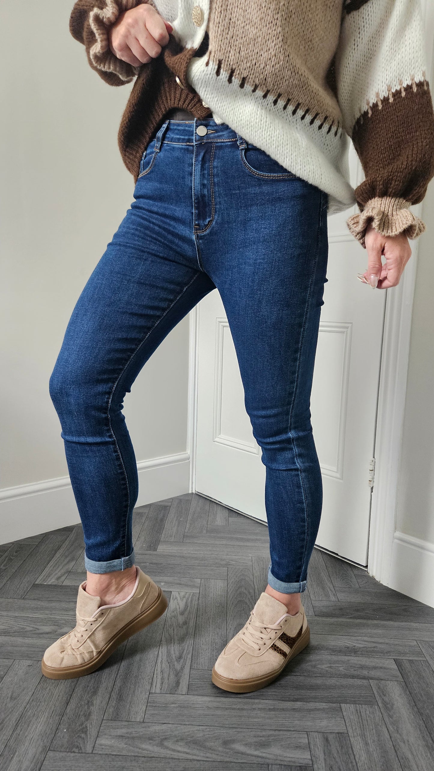 Sienna Skinny Jeans in Dark Denim (G Smack) - (choose your Size)