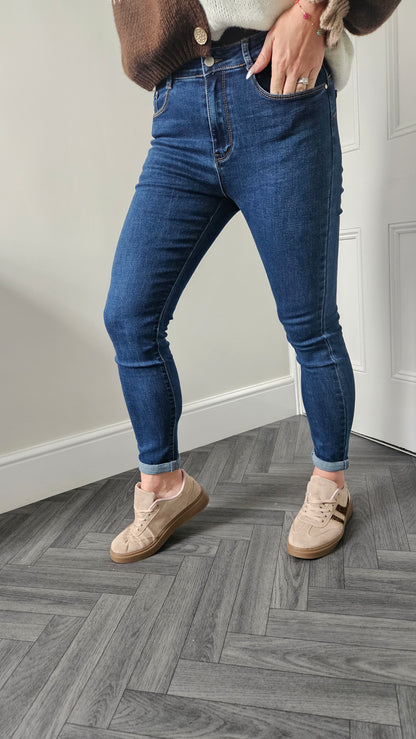 Sienna Skinny Jeans in Dark Denim (G Smack) - (choose your Size)