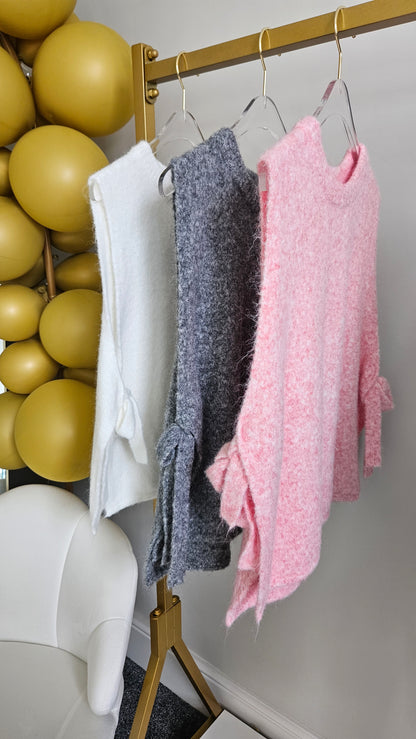 Tessa Side Tie Tank - (Choose your colour) One size